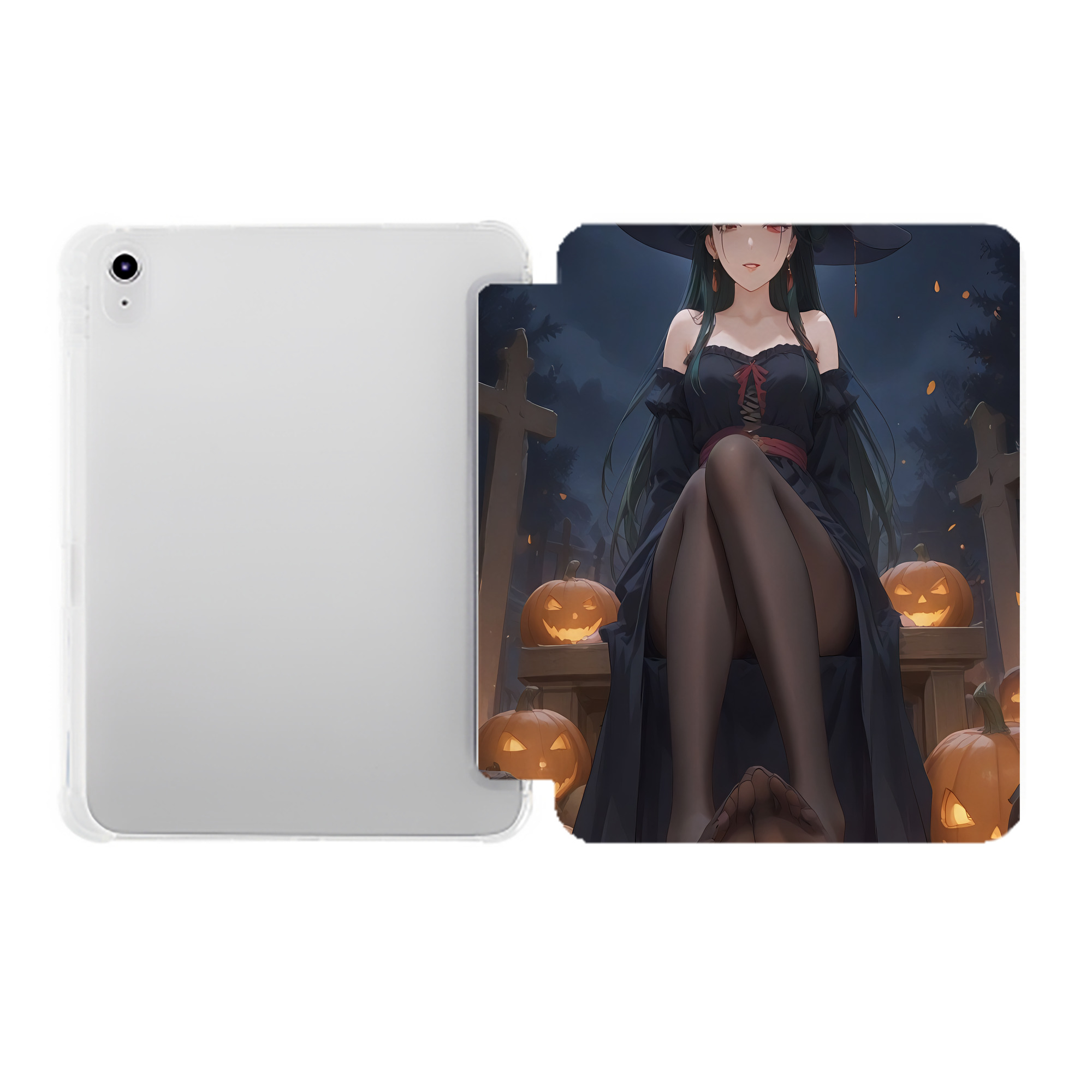 （画像用） 薬屋のひとりごと The Apothecary Diaries IPad ケース ペン収納付き 三つ折りスタンド PUレザー×シリコン 対応機種9.5/10.5/10.9インチ